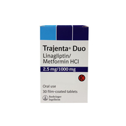Trajenta Duo 2.5/1000mg (линаглиптин метформин)