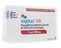 Xigduo XR 5/1000мг (Дапаглифлозин метформин)