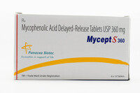 Mycept S 360мг (Микофеноловая кислота)