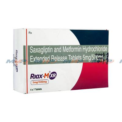 Riax M XR 5/500mg (Саксаглиптин+метформин)