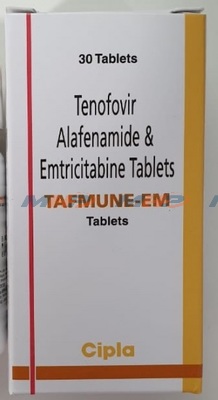 Tafmune EM(Эмтрицитабин и тенофовир алафенамид) 